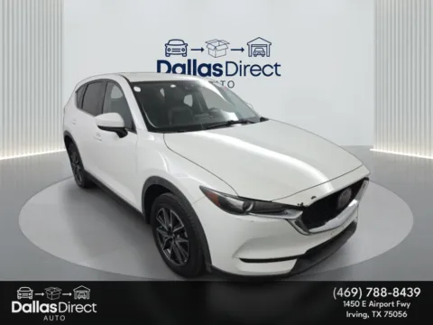 White 2018 Mazda CX-5 Touring for sale in Irving, TX