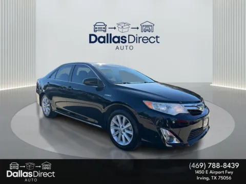 Black 2012 Toyota Camry XLE for sale in Irving, TX