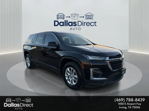 Photos of 2022 Chevrolet Traverse LS for sale in Irving, TX at Dallas Direct Auto