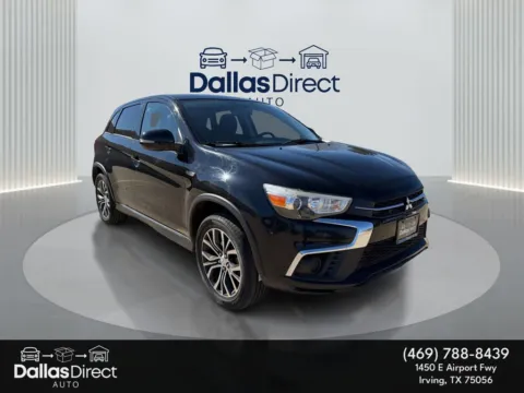 Black 2019 Mitsubishi Outlander Sport ES 2.0 for sale in Irving, TX