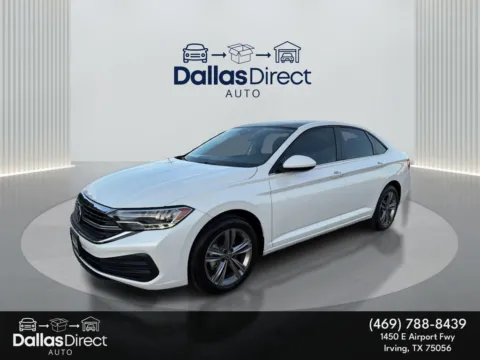 White 2024 Volkswagen Jetta SE for sale in Irving, TX