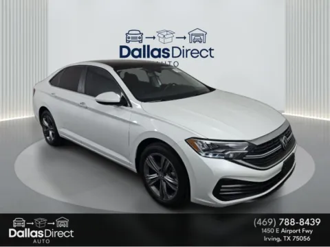 White 2024 Volkswagen Jetta SE for sale in Irving, TX