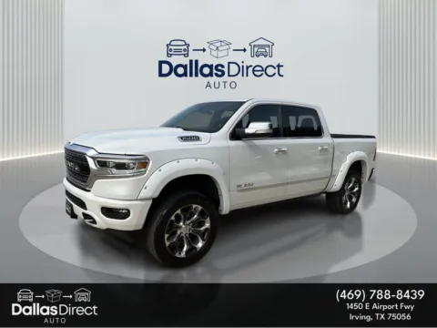 White 2022 Ram 1500 Limited for sale in Irving, TX