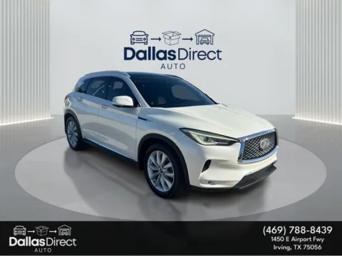 Photos of 2019 INFINITI QX50 ESSENTIAL for sale in Irving, TX at Dallas Direct Auto