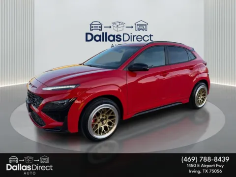 Red 2022 Hyundai Kona N for sale in Irving, TX