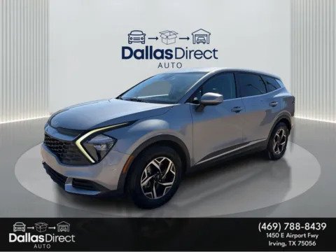 Gray 2023 Kia Sportage LX for sale in Irving, TX