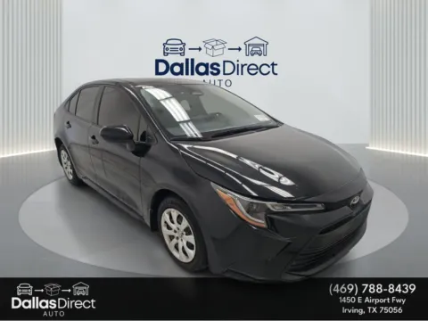 Black 2023 Toyota Corolla LE for sale in Irving, TX