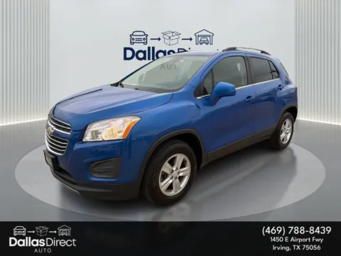 Blue 2016 Chevrolet Trax LT for sale in Irving, TX