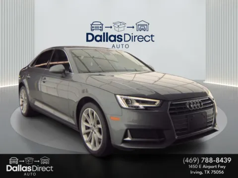 Gray 2019 Audi A4 Premium Plus for sale in Irving, TX