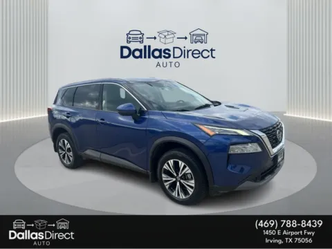 Photos of 2021 Nissan Rogue SV for sale in Irving, TX at Dallas Direct Auto