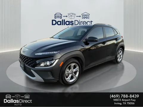 Black 2023 Hyundai Kona SEL for sale in Irving, TX
