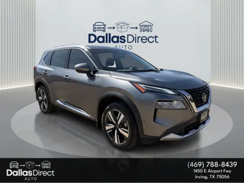 Photos of 2022 Nissan Rogue Platinum for sale in Irving, TX at Dallas Direct Auto