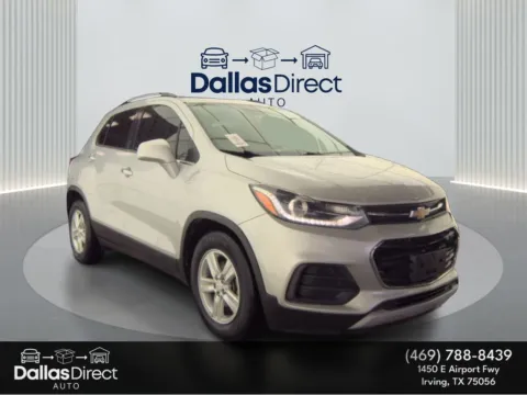 Silver 2020 Chevrolet Trax LT for sale in Irving, TX