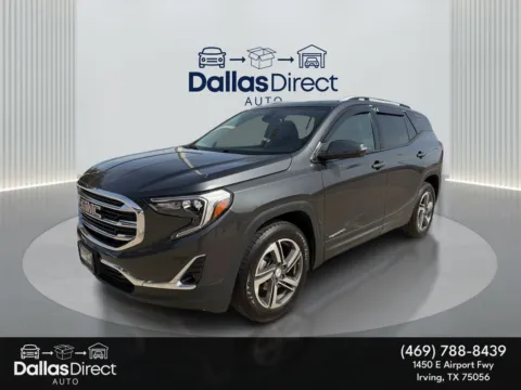 Gray 2021 GMC Terrain SLT for sale in Irving, TX