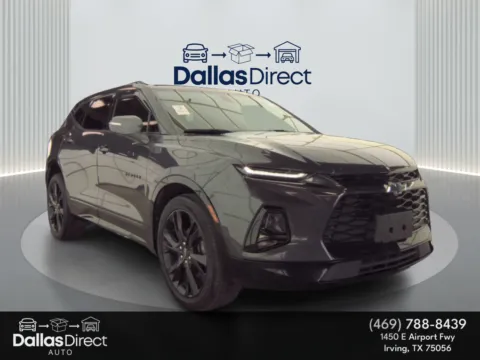 Gray 2020 Chevrolet Blazer RS for sale in Irving, TX
