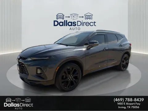 Gray 2020 Chevrolet Blazer RS for sale in Irving, TX