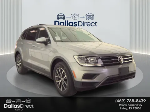 Silver 2021 Volkswagen Tiguan S for sale in Irving, TX