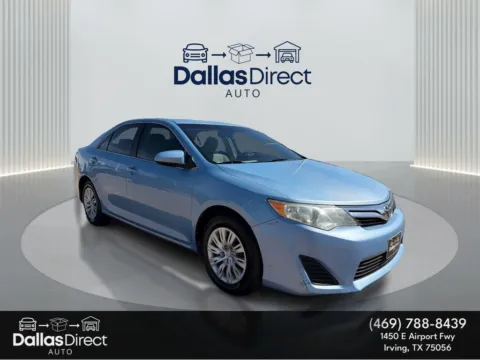 Photos of 2013 Toyota Camry LE for sale in Irving, TX at Dallas Direct Auto