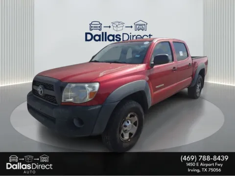 Red 2011 Toyota Tacoma PreRunner for sale in Irving, TX