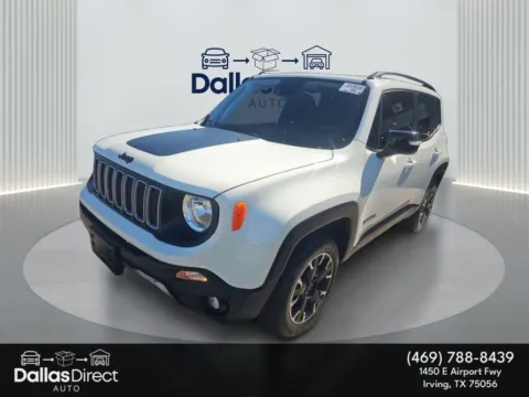 White 2023 Jeep Renegade Upland for sale in Irving, TX