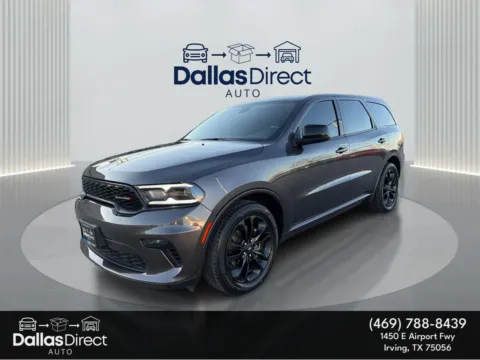 Gray 2021 Dodge Durango GT for sale in Irving, TX