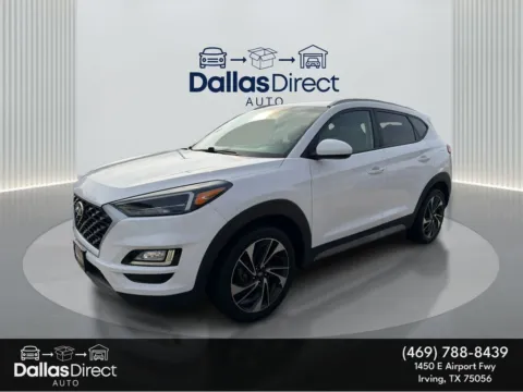 White 2021 Hyundai Tucson Sport for sale in Irving, TX