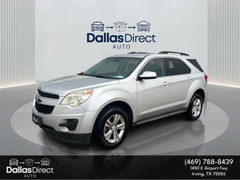 Silver 2015 Chevrolet Equinox LT for sale in Irving, TX