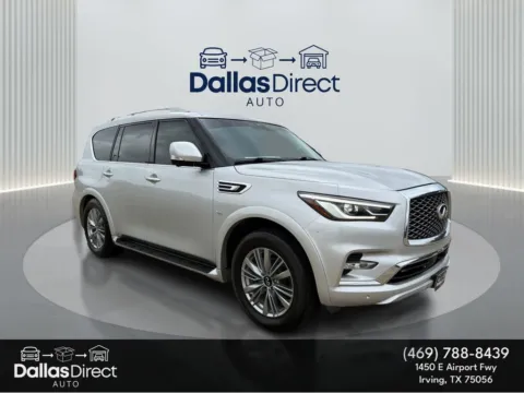 Photos of 2020 INFINITI QX80 LUXE for sale in Irving, TX at Dallas Direct Auto