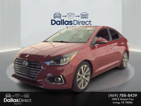 Red 2022 Hyundai Accent Limited for sale in Irving, TX