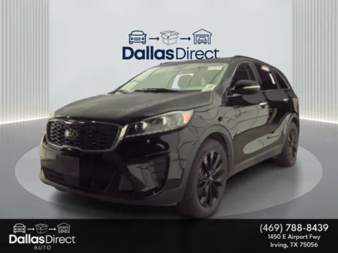 Black 2020 Kia Sorento S V6 for sale in Irving, TX