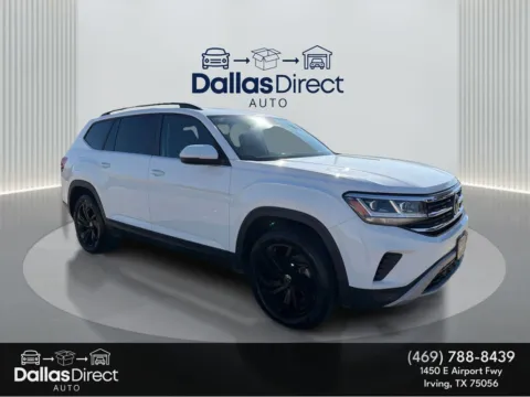Photos of 2022 Volkswagen Atlas 3.6L V6 SE w/Technology for sale in Irving, TX at Dallas Direct Auto