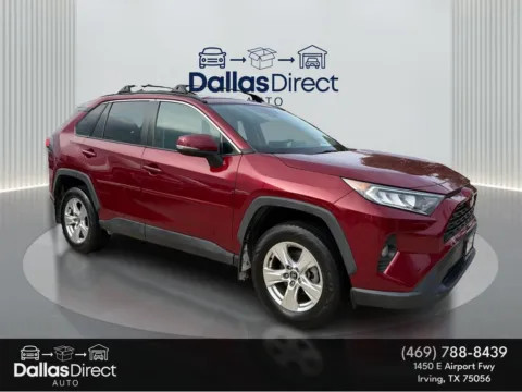 Photos of 2020 Toyota RAV4 XLE for sale in Irving, TX at Dallas Direct Auto