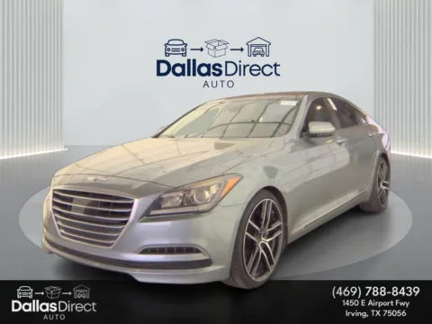 Gray 2015 Hyundai Genesis 3.8L for sale in Irving, TX