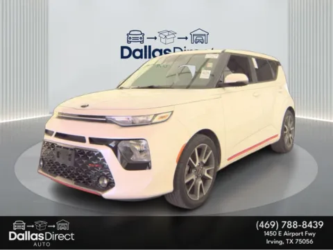 White 2020 Kia Soul GT-Line for sale in Irving, TX