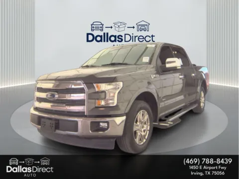 Gray 2017 Ford F-150 Lariat for sale in Irving, TX