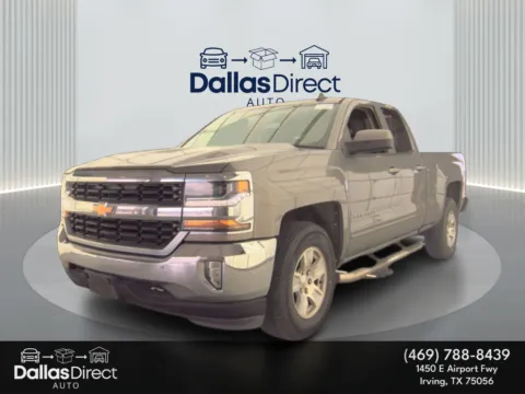 Gray 2017 Chevrolet Silverado LT for sale in Irving, TX