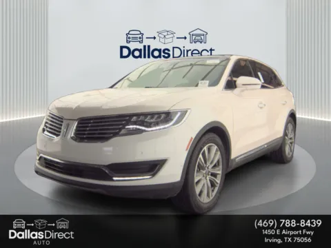 White 2018 Lincoln MKX Reserve for sale in Irving, TX