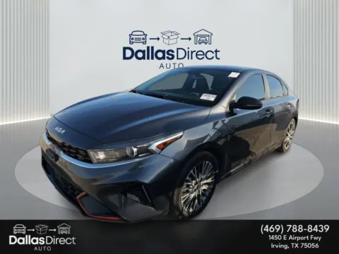 Gray 2022 Kia Forte GT-Line for sale in Irving, TX