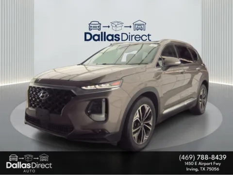 Brown 2019 Hyundai Santa Fe Ultimate for sale in Irving, TX