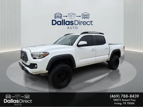 White 2019 Toyota Tacoma TRD Off Road for sale in Irving, TX