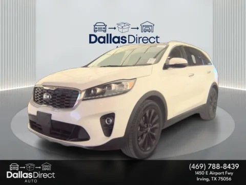 White 2020 Kia Sorento EX V6 for sale in Irving, TX