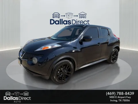 Black 2014 Nissan Juke SV for sale in Irving, TX
