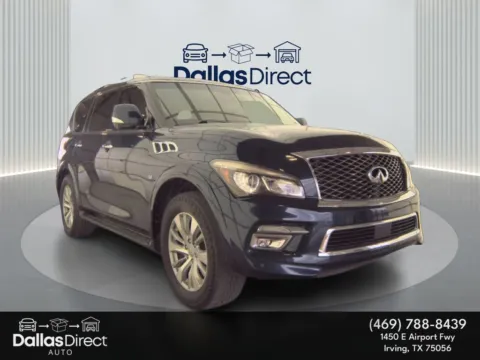 Photos of 2016 INFINITI QX80 for sale in Irving, TX at Dallas Direct Auto