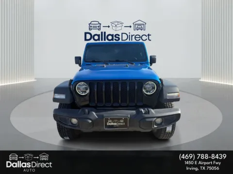 Another view of 2021 Jeep Wrangler Unlimited Willys for sale in Irving, TX at Dallas Direct Auto
