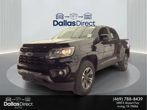 Black 2022 Chevrolet Colorado 2WD Z71 for sale in Irving, TX