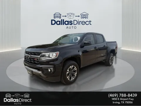 Black 2022 Chevrolet Colorado 2WD Z71 for sale in Irving, TX