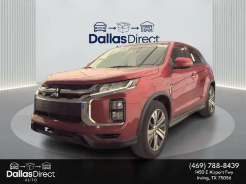 Red 2022 Mitsubishi Outlander Sport ES for sale in Irving, TX
