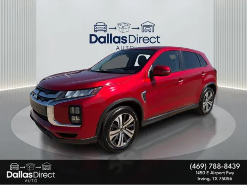 Red 2022 Mitsubishi Outlander Sport ES for sale in Irving, TX