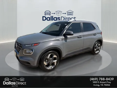 Gray 2023 Hyundai Venue SEL for sale in Irving, TX