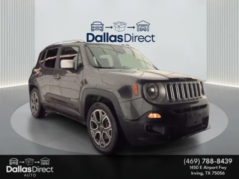Photos of 2017 Jeep Renegade Limited for sale in Irving, TX at Dallas Direct Auto